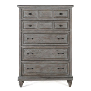 Magnussen Furniture - Lancaster - Drawer Chest - Dovetail Grey - 5th Avenue Furniture