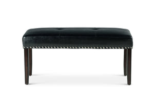 Steve Silver Furniture - Westby - Dining Bench - Black - 5th Avenue Furniture