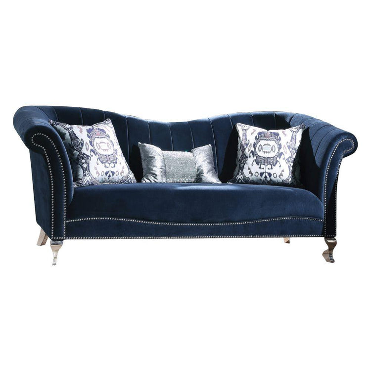 ACME - Jaborosa - Sofa - Blue Velvet - 5th Avenue Furniture