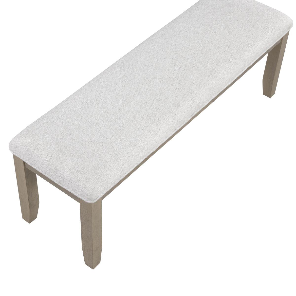 Steve Silver Furniture - Lily - Bench - Gray - 5th Avenue Furniture