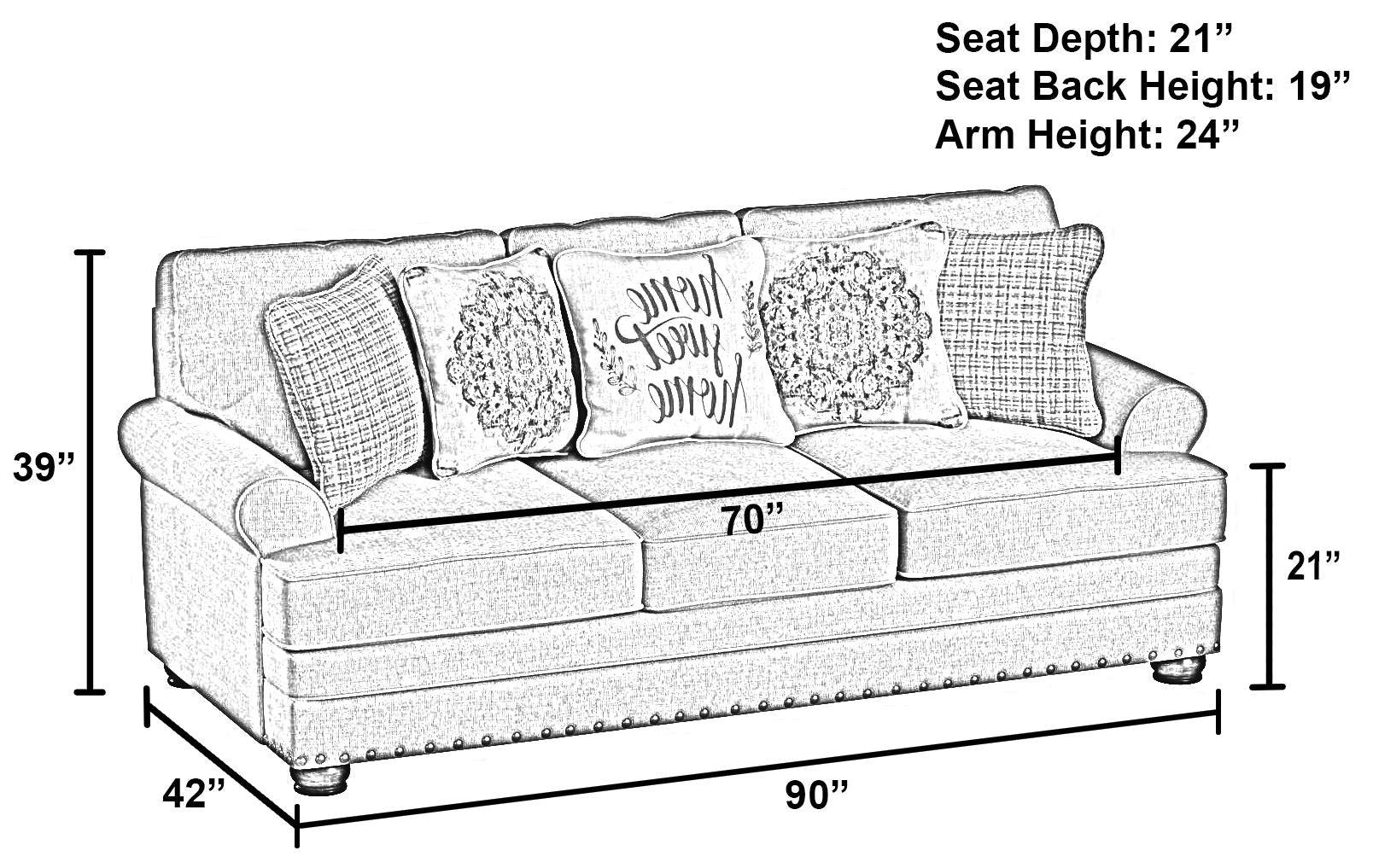 Jackson - Farmington - Sofa - Buff - 5th Avenue Furniture