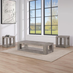 Steve Silver Furniture - Pinedale - End Table - Gray - 5th Avenue Furniture