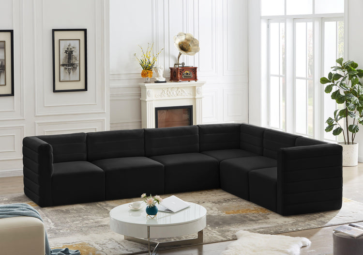 Meridian Furniture - Quincy - Modular Sectional - 5th Avenue Furniture