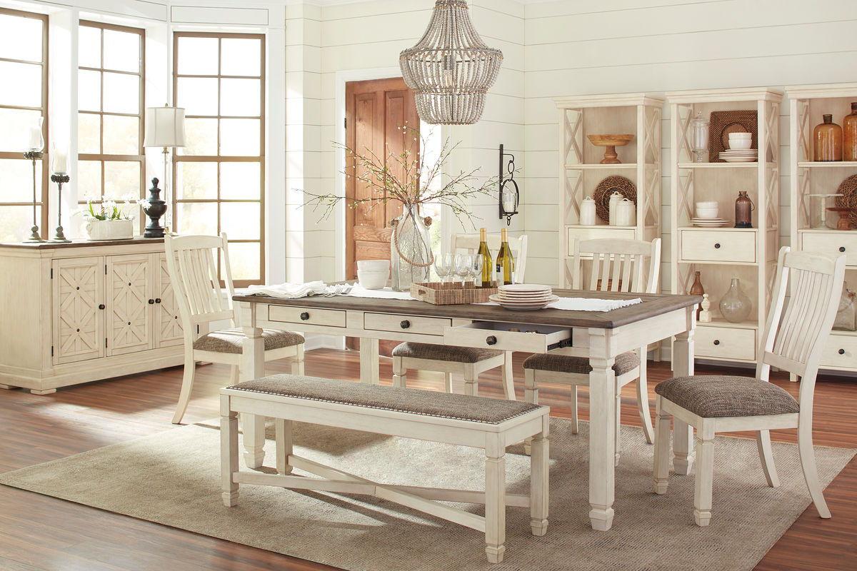 Signature Design by Ashley® - Bolanburg - Rectangular Dining Table Set - 5th Avenue Furniture