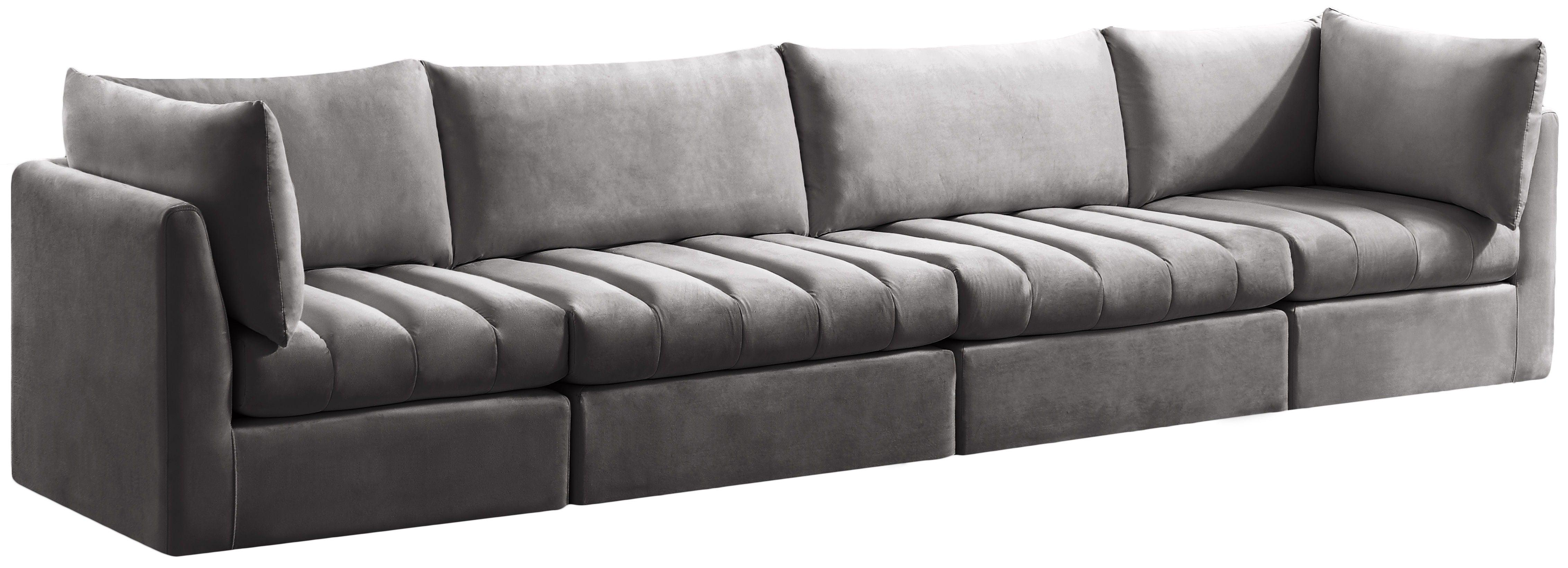 Meridian Furniture - Jacob - Modular 4 Seat Sofa - 5th Avenue Furniture