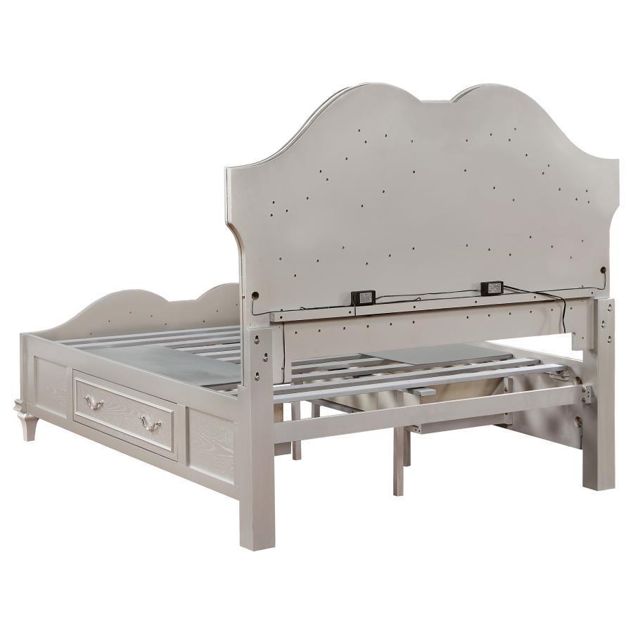 Coaster Fine Furniture - Evangeline - Storage Bed With LED Headboard - 5th Avenue Furniture