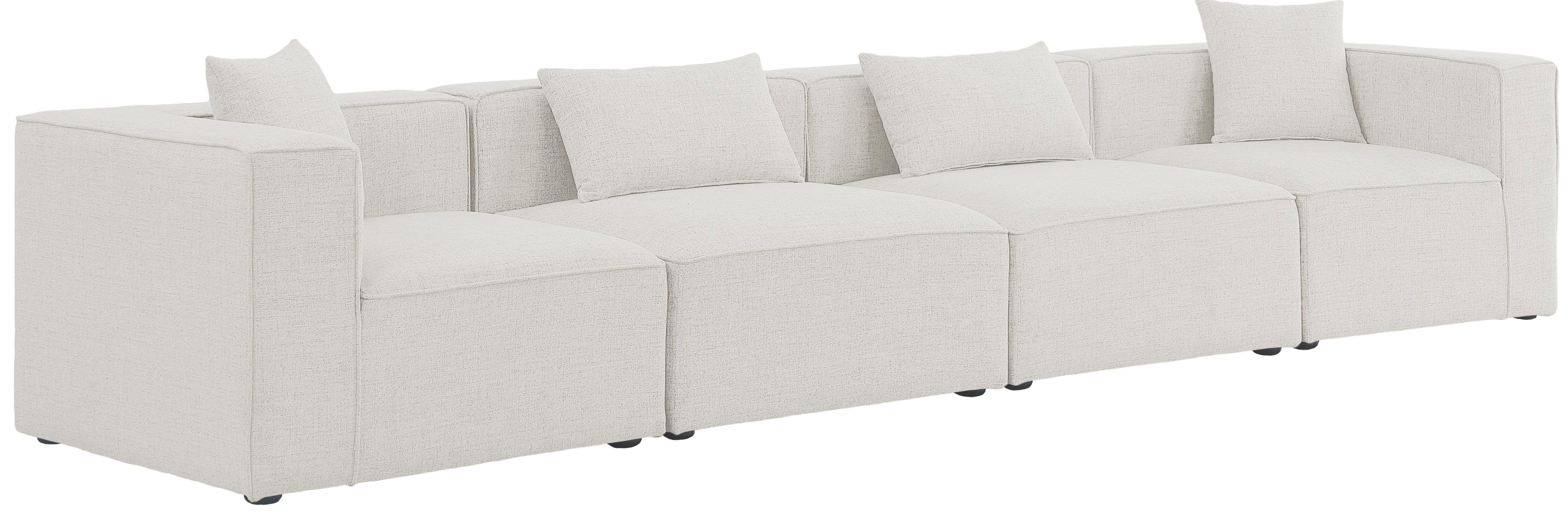 Meridian Furniture - Cube - Modular Sofa 4 Seats - 5th Avenue Furniture