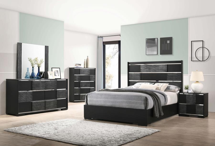 CoasterEveryday - Blacktoft - 6-Drawer Dresser - Black - 5th Avenue Furniture