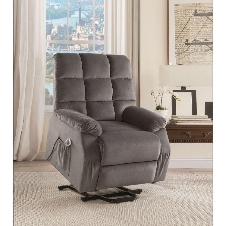 ACME - Ipompea - Recliner w/Power Lift & Massage - 5th Avenue Furniture