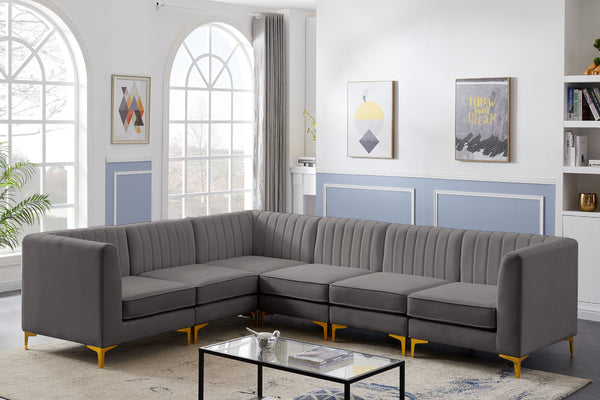 Alina - 6 Pc. Sectional - 5th Avenue Furniture
