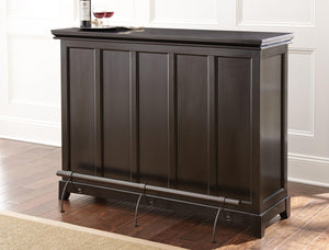 Steve Silver Furniture - Garcia - Silverstone Top Counter - Dark Brown - 5th Avenue Furniture