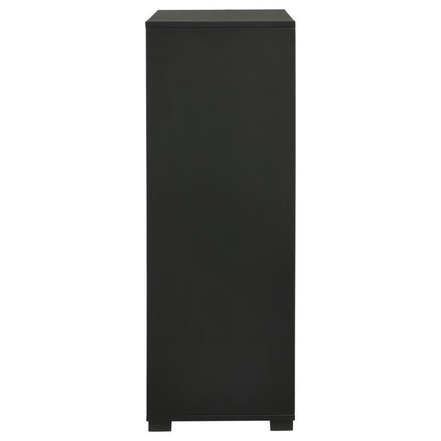 CoasterEveryday - Blacktoft - 5-Drawer Chest - Black - 5th Avenue Furniture