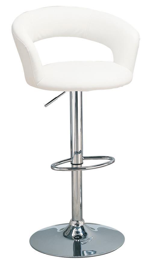 CoasterEveryday - Barraza - Round Back 29″ Adjustable Height Bar Stool - 5th Avenue Furniture