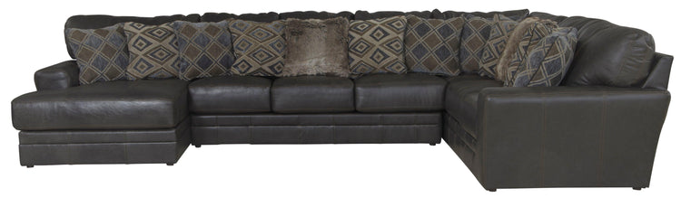 Jackson - Denali - Italian Leather Match Sectional - 5th Avenue Furniture