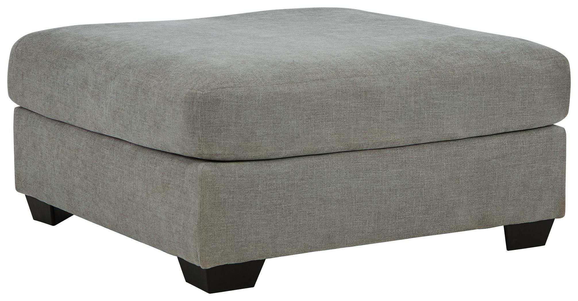 Ashley® - Keener - Ash - Oversized Accent Ottoman - 5th Avenue Furniture