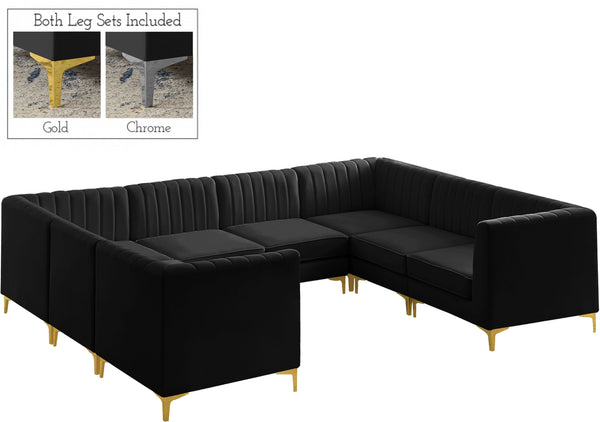 Meridian Furniture - Alina - Modular Sectional - 5th Avenue Furniture