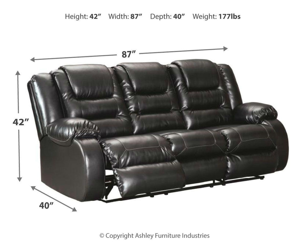 Ashley Furniture - Vacherie - Reclining Sofa - 5th Avenue Furniture