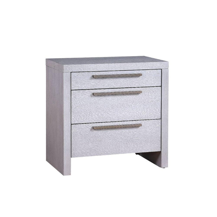 ACME - Aromas - Nightstand - White Oak - 5th Avenue Furniture