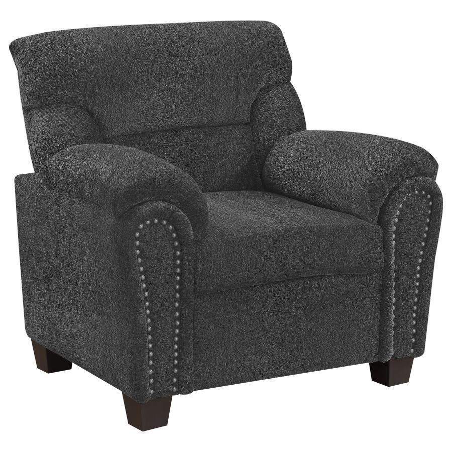 CoasterEveryday - Clemintine - Upholstered Chair with Nailhead Trim - 5th Avenue Furniture