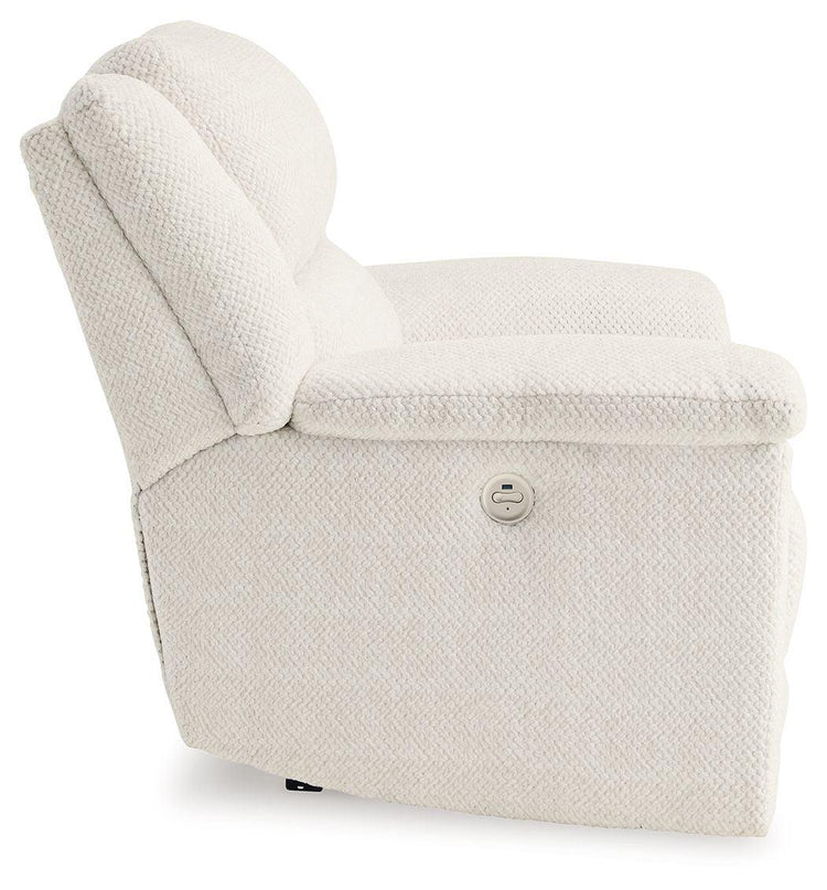 Signature Design by Ashley® - Keensburg - Wide Seat Power Recliner - 5th Avenue Furniture