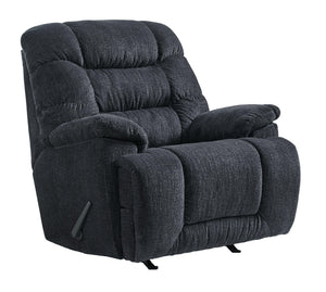 Ashley Furniture - Bridgtrail - Charcoal - Rocker Recliner - 5th Avenue Furniture