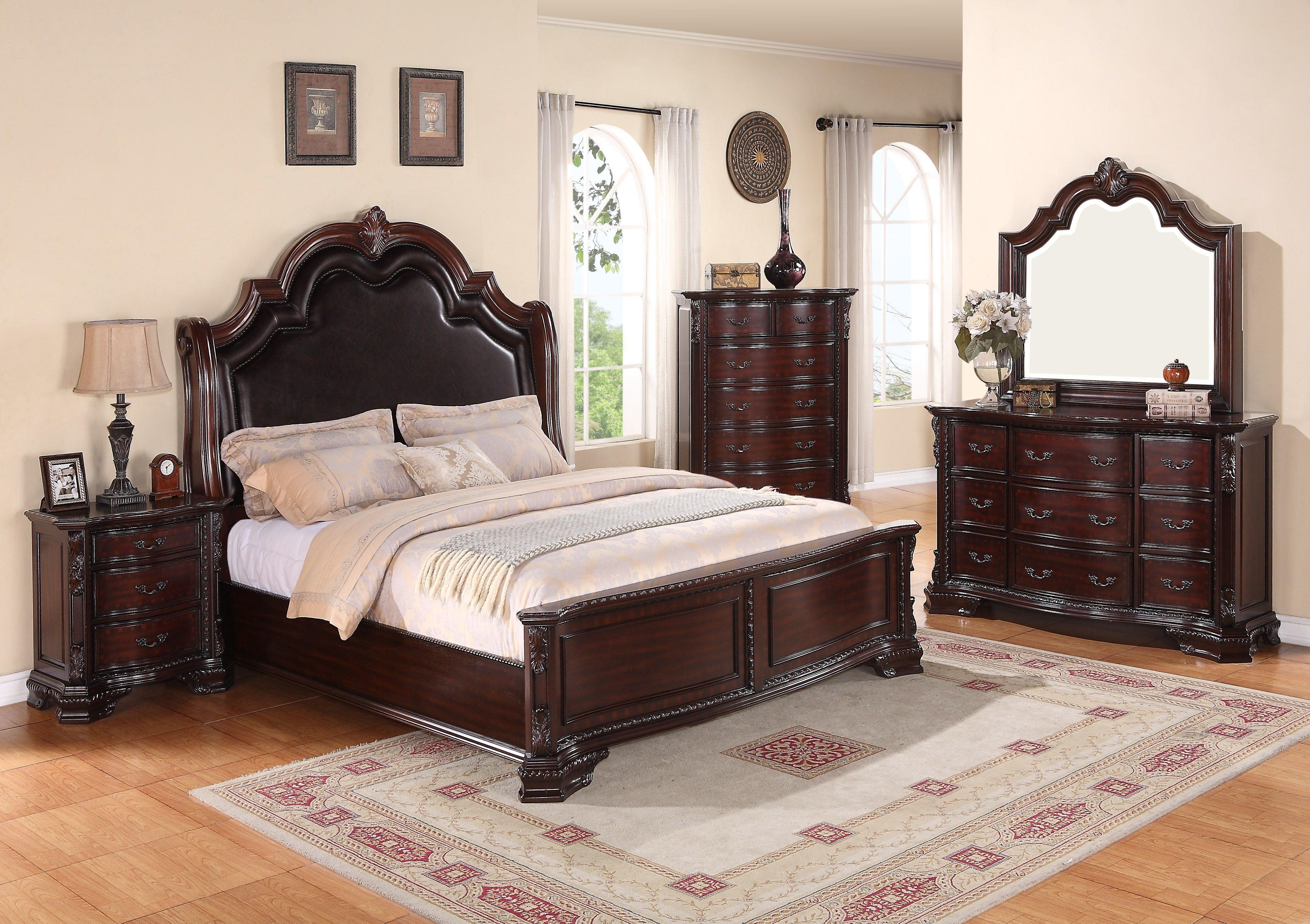 Crown Mark - Sheffield - Panel Bed - 5th Avenue Furniture