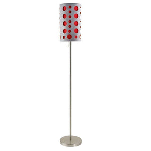 ACME - Cearra - Floor Lamp - Pearl Silver - 5th Avenue Furniture