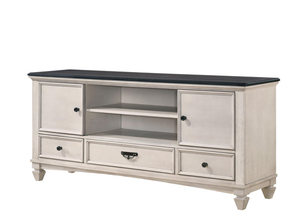Crown Mark - Sawyer - Tv Stand - Beige - 5th Avenue Furniture