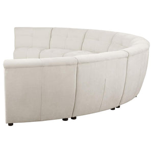 Coaster Fine Furniture - Charlotte - Upholstered Curved Modular Sectional Sofa - 5th Avenue Furniture