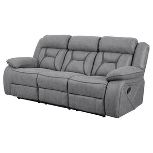 CoasterEveryday - Higgins - Pillow Top Arm Upholstered Motion Sofa - 5th Avenue Furniture