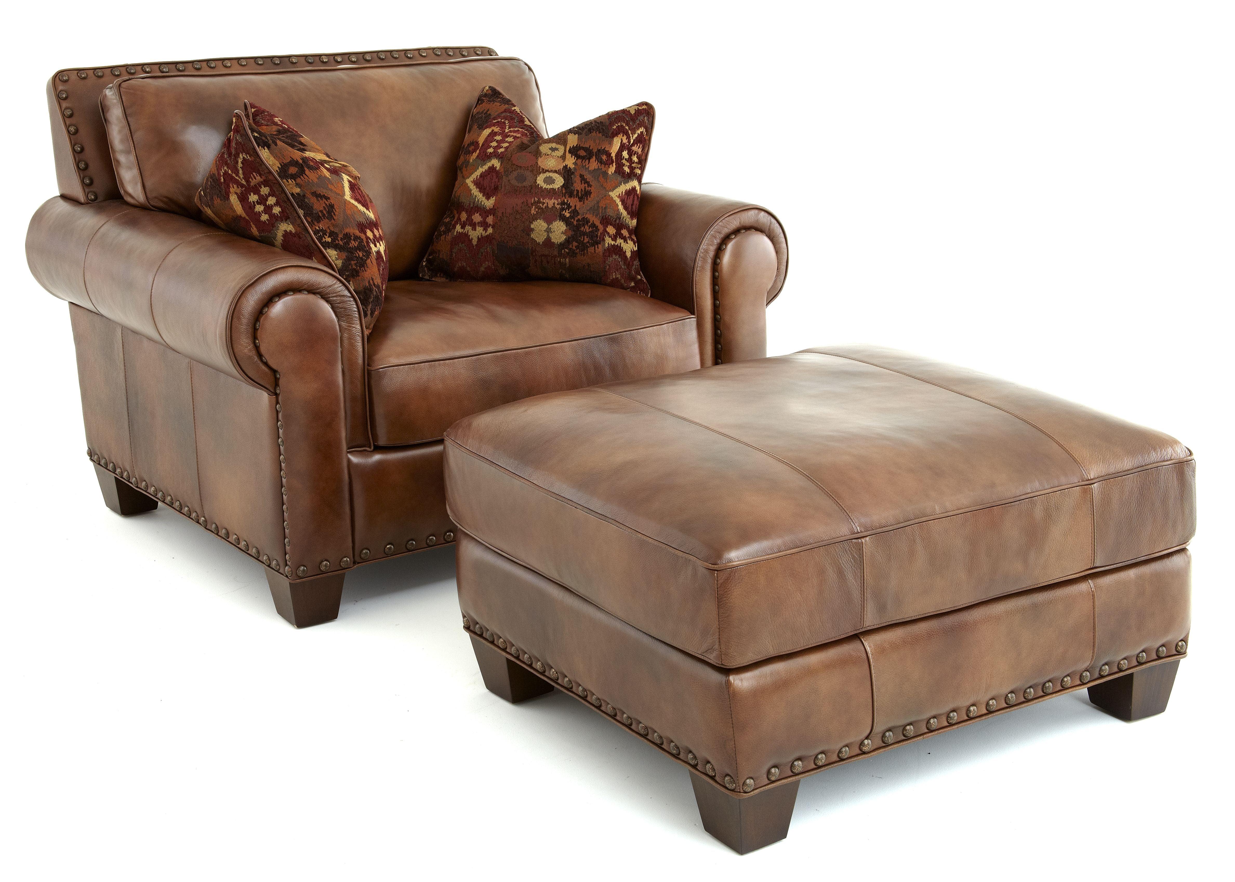 Steve Silver Furniture - Silverado - Ottoman - Light Brown - 5th Avenue Furniture
