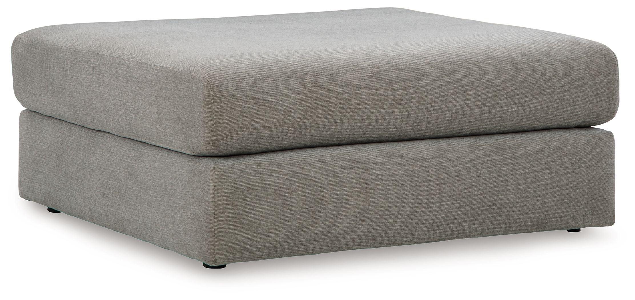 Signature Design by Ashley® - Avaliyah - Ash - Oversized Accent Ottoman - 5th Avenue Furniture