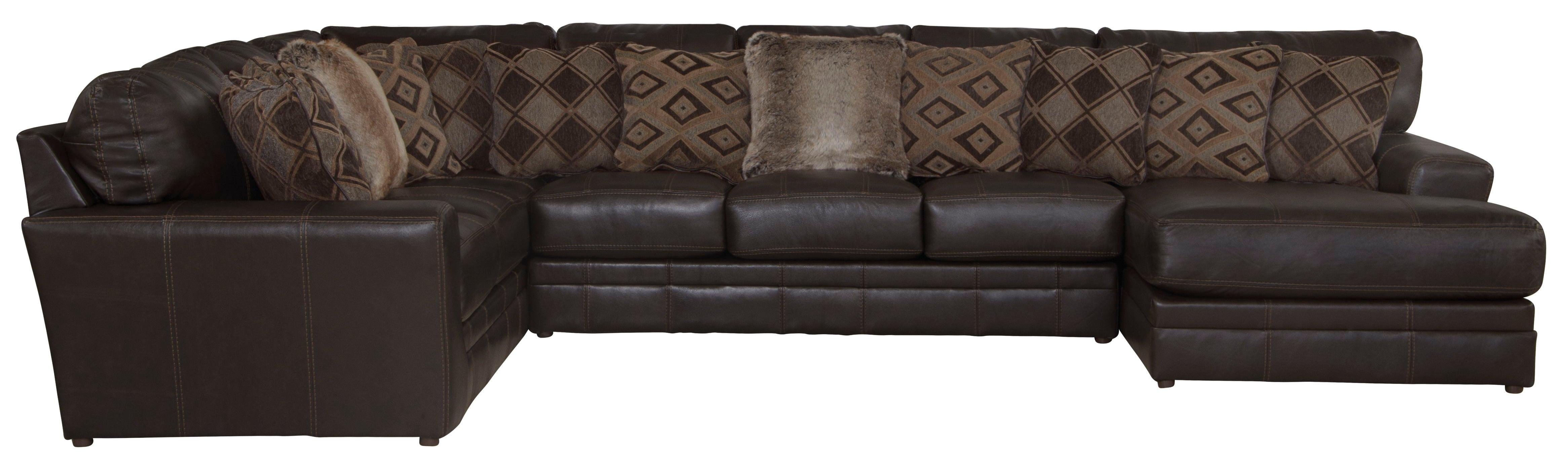 Jackson - Denali - Italian Leather Match Sectional - 5th Avenue Furniture