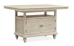 Magnussen Furniture - Newport - Rectangular Counter Table - Alabaster - 5th Avenue Furniture