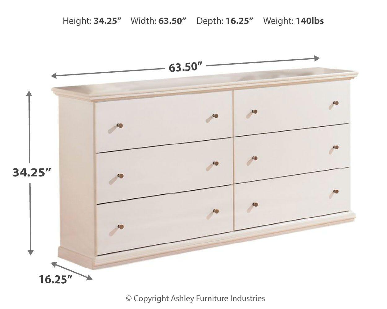 Ashley Furniture - Bostwick - Dresser - 5th Avenue Furniture