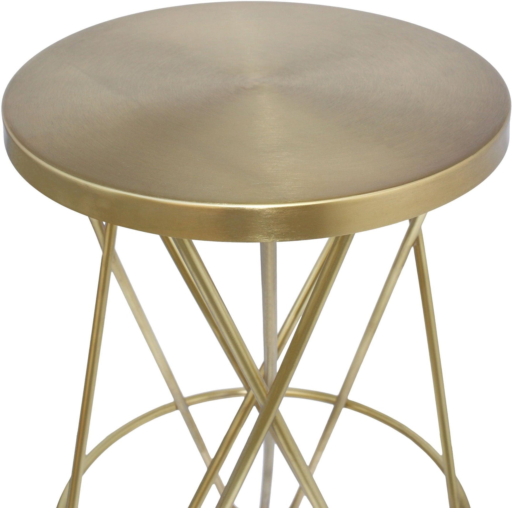 Meridian Furniture - Mercury - Iron Counter Stool - 5th Avenue Furniture