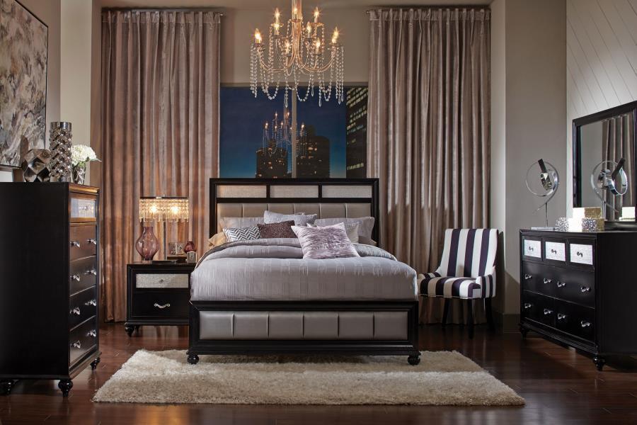 CoasterEveryday - Barzini - Upholstered Bed - 5th Avenue Furniture