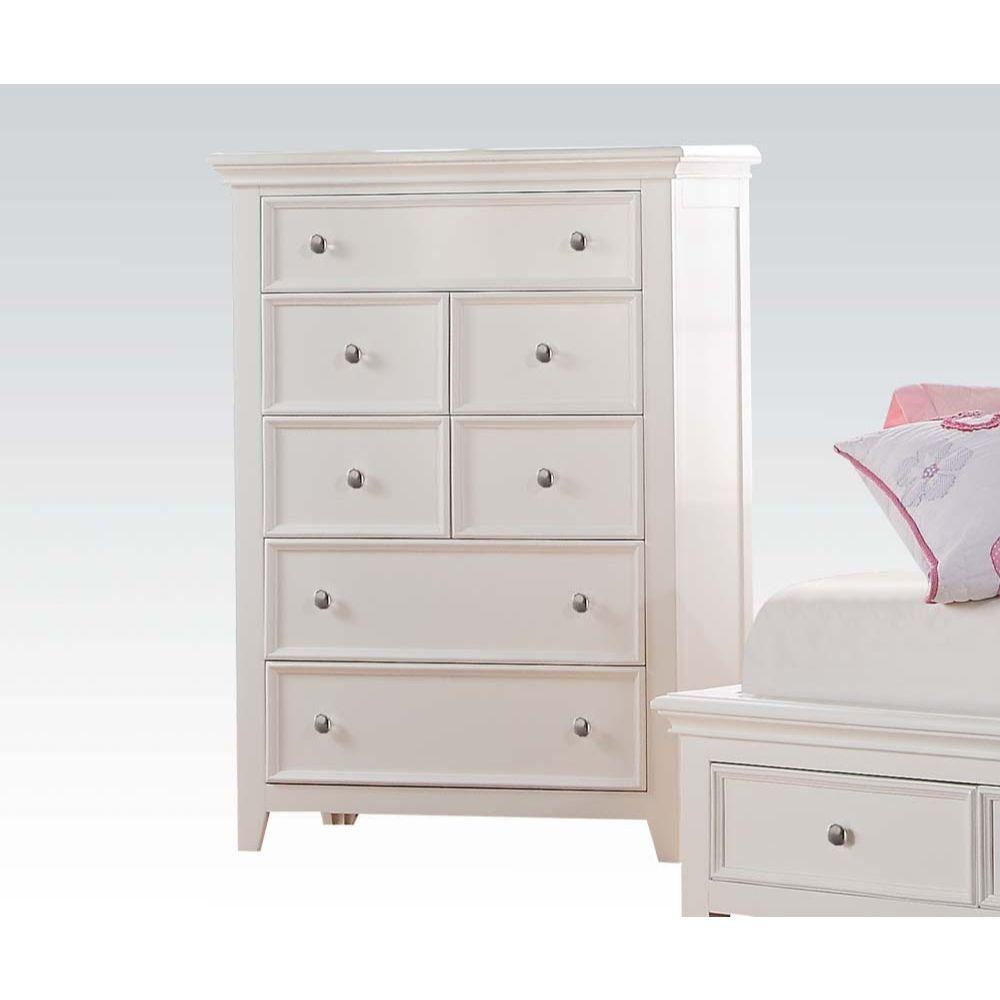 ACME - Lacey - Chest - White - 5th Avenue Furniture