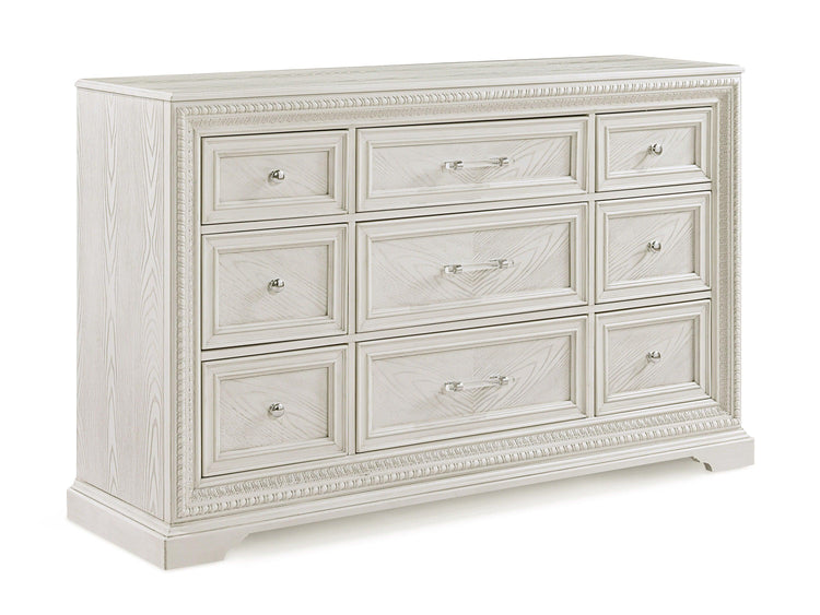Crown Mark - Alexandria - Dresser - White - 5th Avenue Furniture