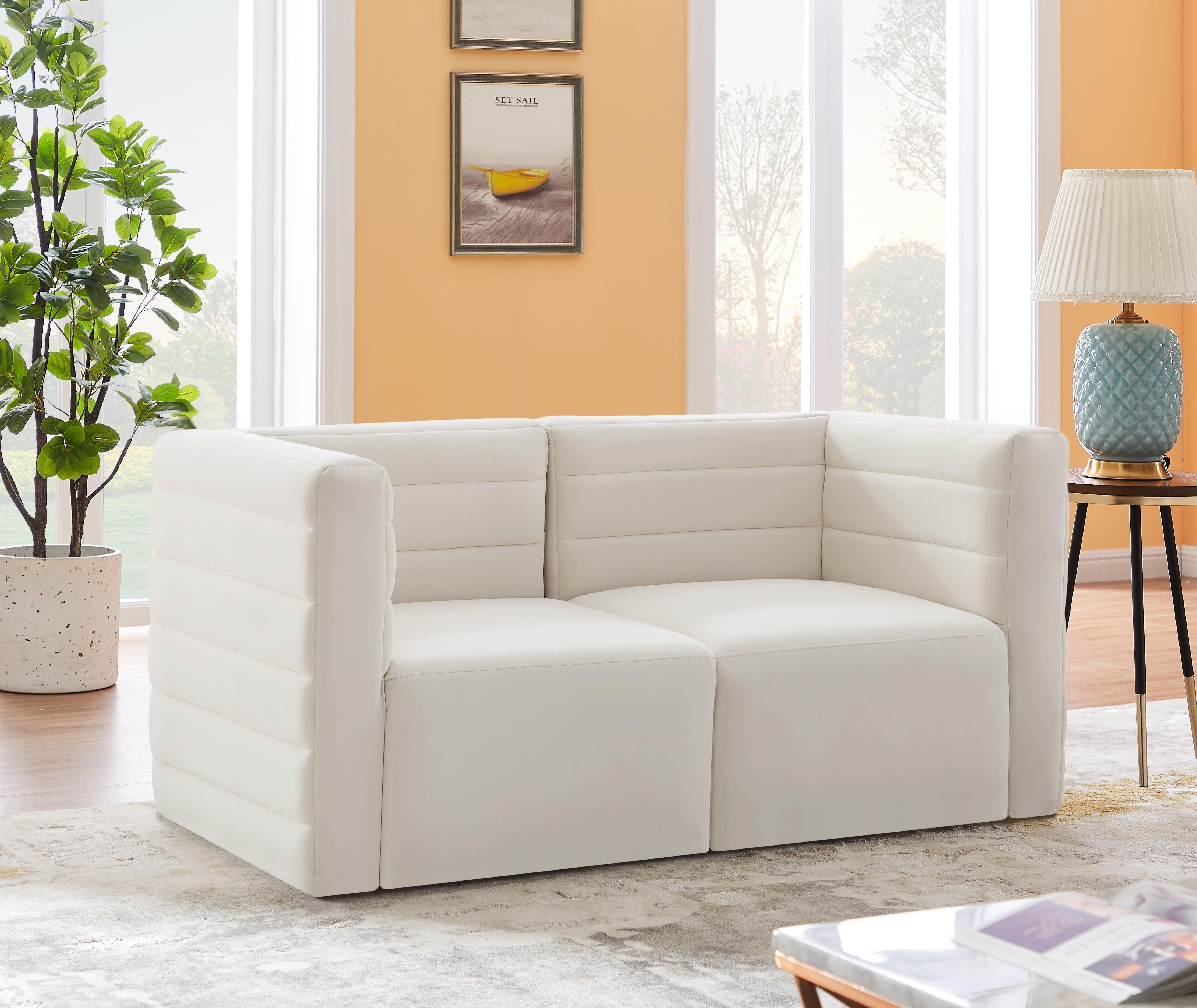 Meridian Furniture - Quincy - Modular 2 Seat Sofa - 5th Avenue Furniture