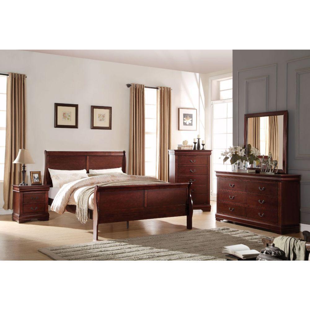 ACME - Louis Philippe - Bed (FB 29"H) - 5th Avenue Furniture