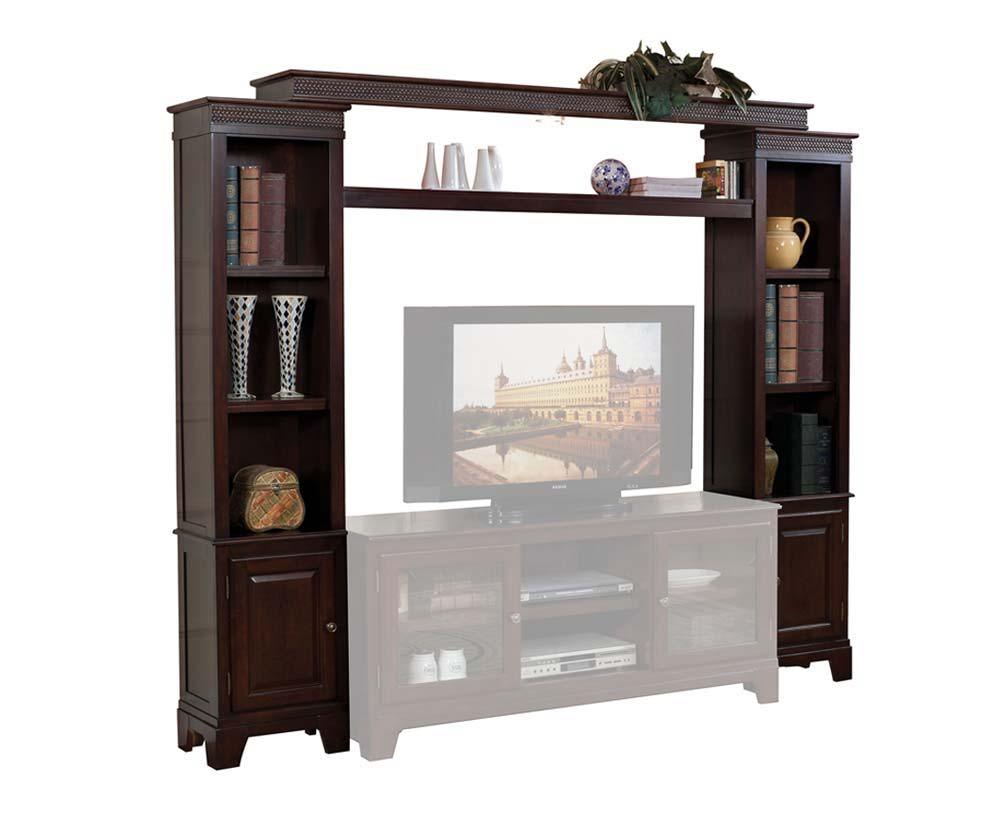 ACME - Halden - Entertainment Center - Merlot - 5th Avenue Furniture