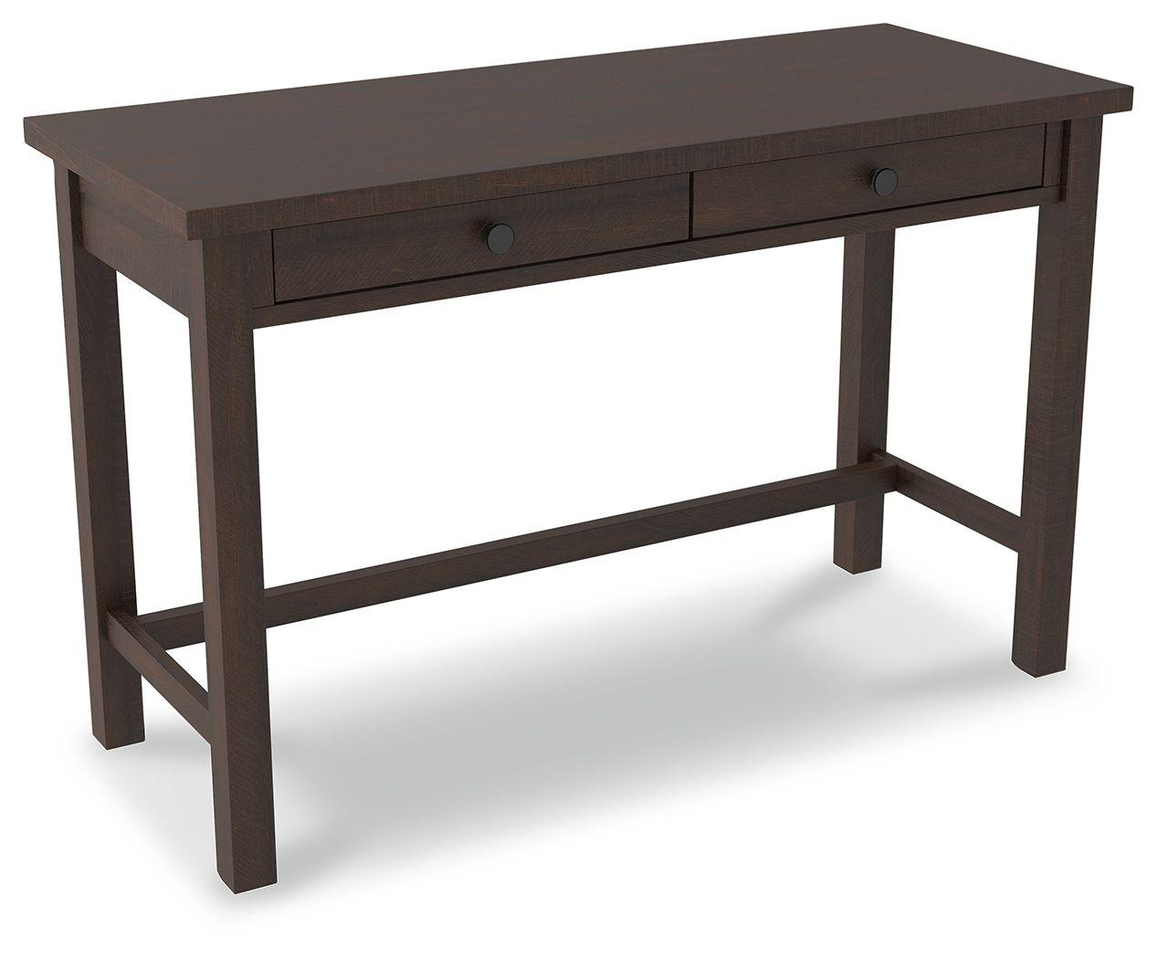 Ashley Furniture - Camiburg - Warm Brown - Home Office Desk - Standalone - 5th Avenue Furniture