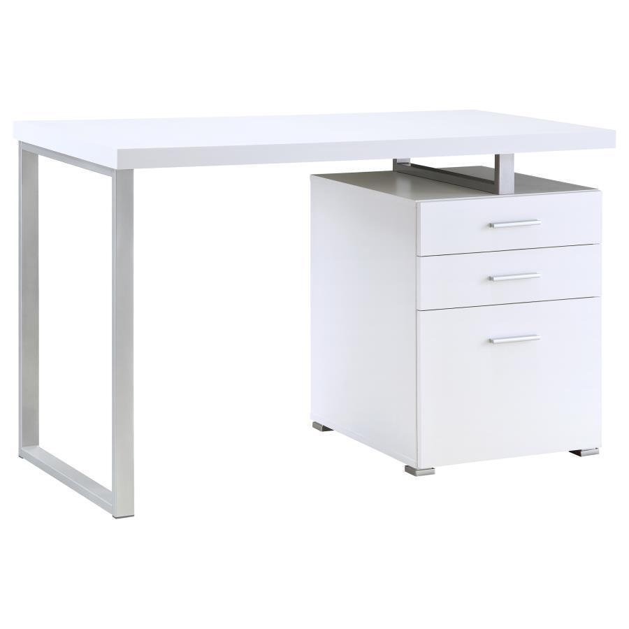 CoasterEveryday - Brennan - 3-drawer Office Desk - 5th Avenue Furniture