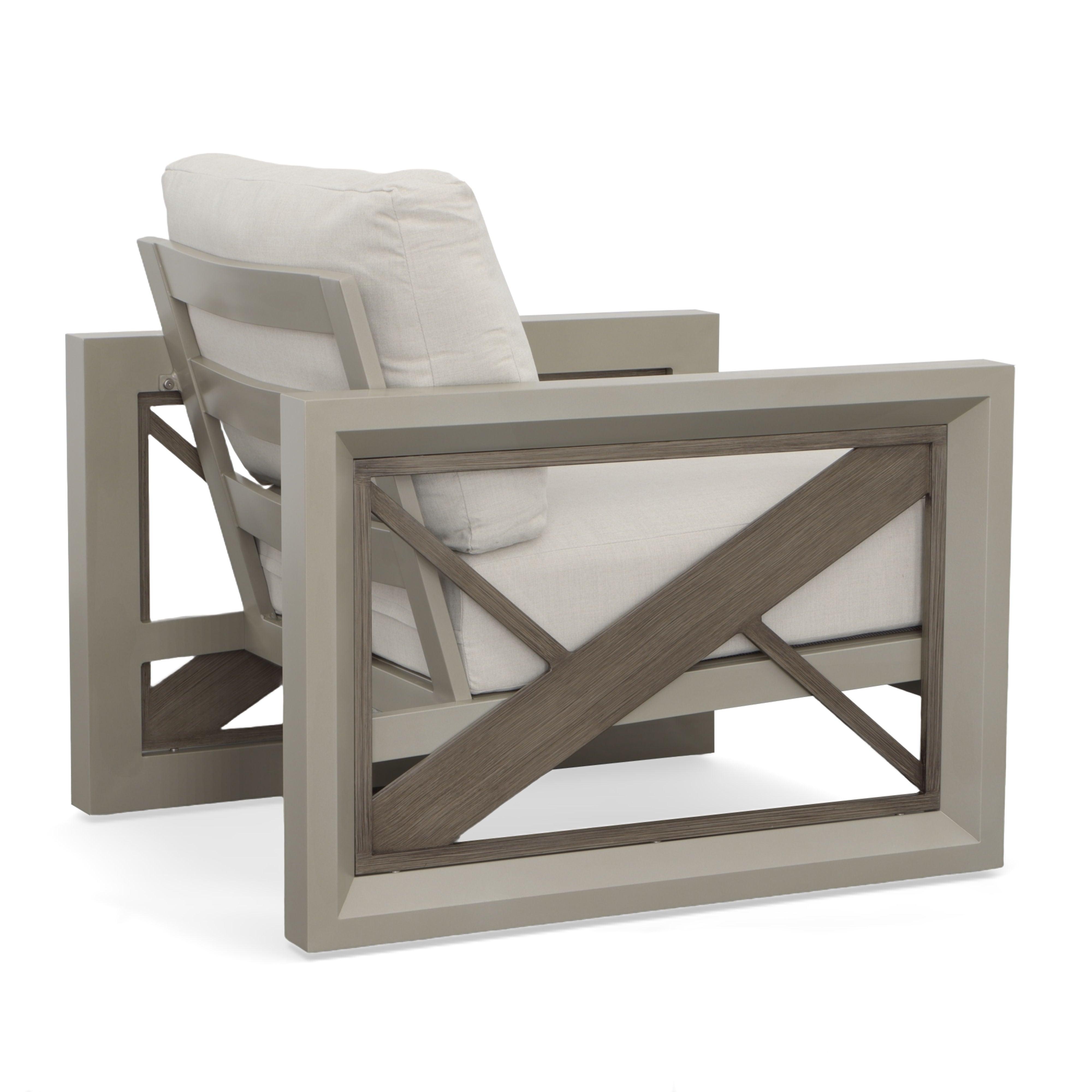 Steve Silver Furniture - Dalilah - Patio Arm Chair - Gray - 5th Avenue Furniture