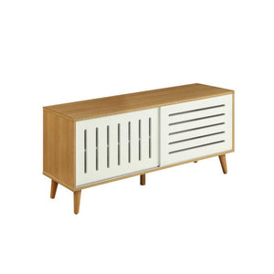 ACME - Kollia - Accent Table - Natural & White - 5th Avenue Furniture