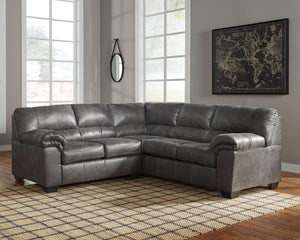 Signature Design by Ashley® - Bladen - Loveseat Sectional - 5th Avenue Furniture