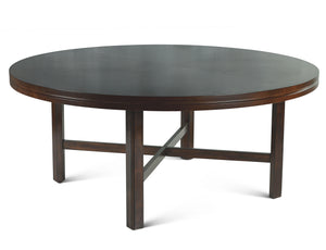 Steve Silver Furniture - Hartford - Round Dining Table - Dark Brown - 5th Avenue Furniture