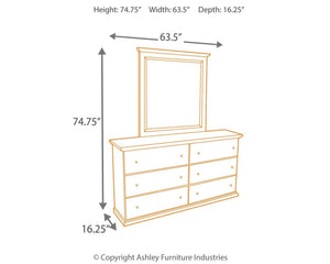 Ashley Furniture - Bostwick - Dresser - 5th Avenue Furniture