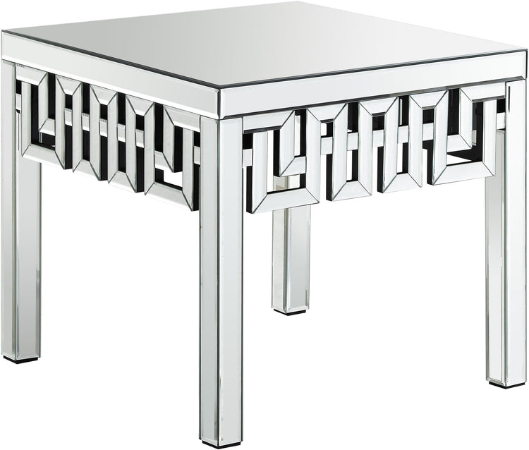 Meridian Furniture - Aria - End Table - Pearl Silver - 5th Avenue Furniture